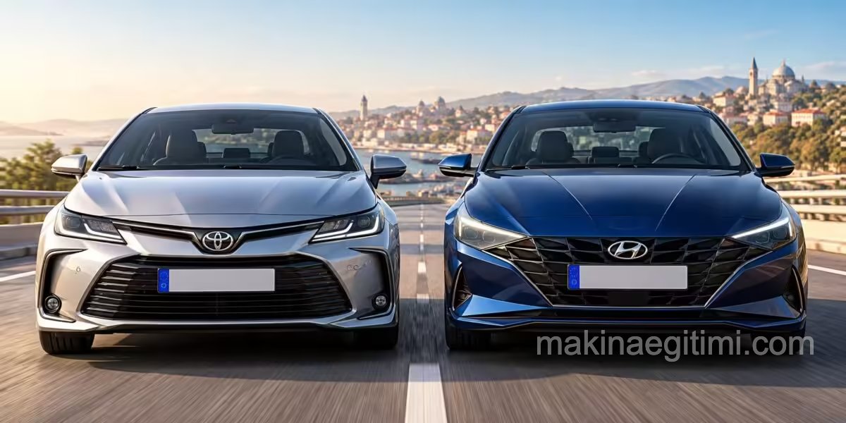 toyota Corolla ve Hyundai Elantra'